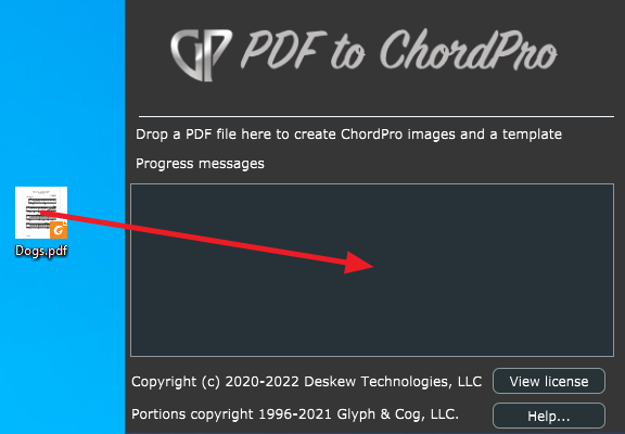 Drag-and-drop-PDF