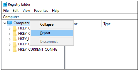 Export-Windows-Registry-Settings