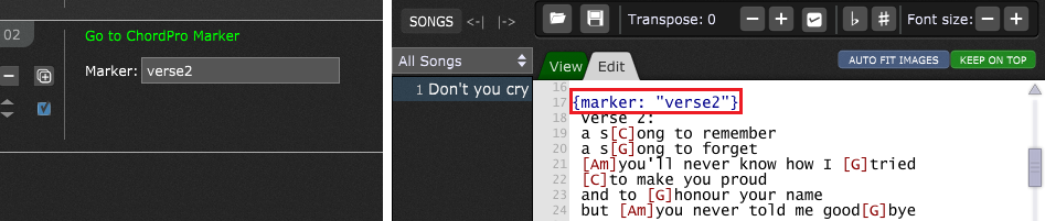 action-go-chordpro-marker