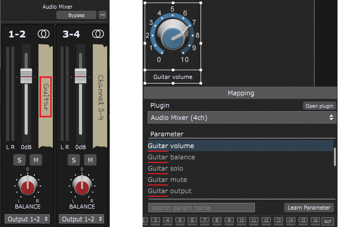 Audio-Mixer-Channel-Label-Parameters