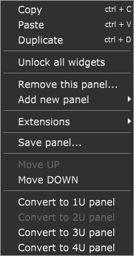 Panel-contextual-menu