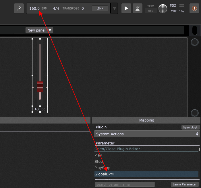 System-actions-widget