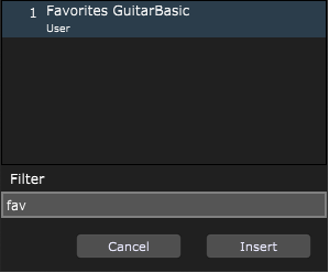 Favorites-plugin-finder