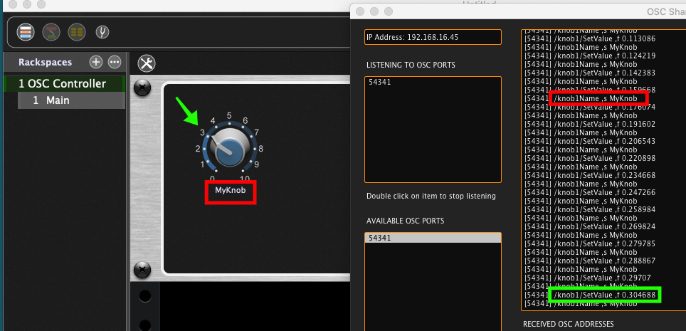 Gig Performer as an OSC controller