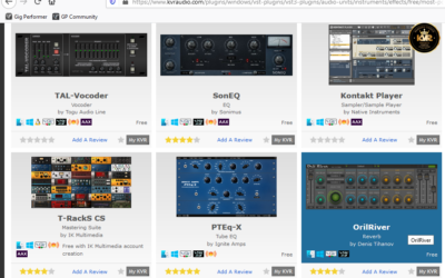Top websites for free audio plugins and how to use them in Gig Performer