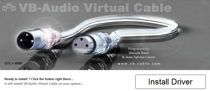 setup vb virtual audio cable lightstream