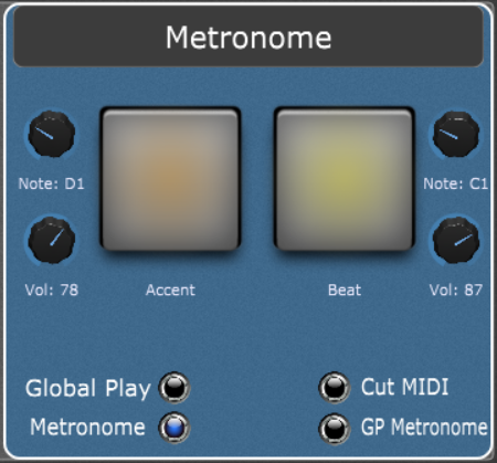 How to create a custom metronome with visual feedback