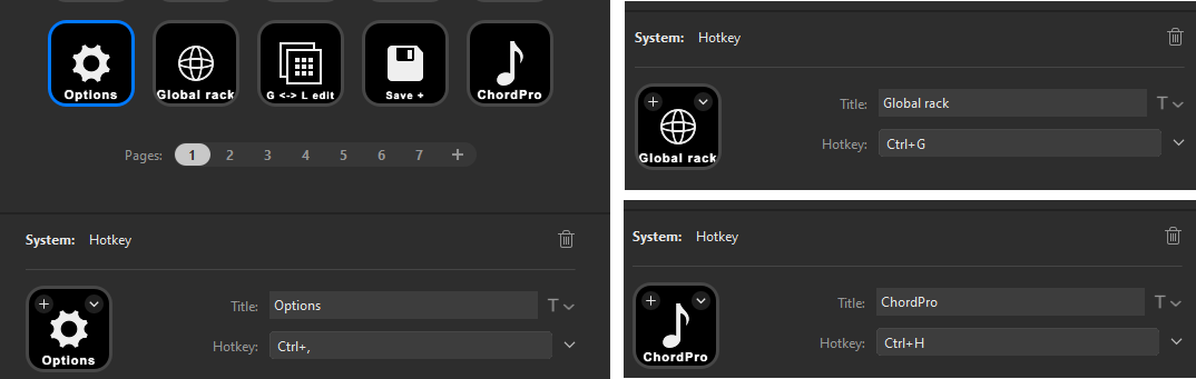 Hotkey feature in Stream Deck useful for VST host Gig Performer