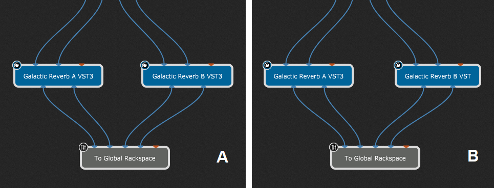 Don't mix VST, VST3, or AU from the same developer