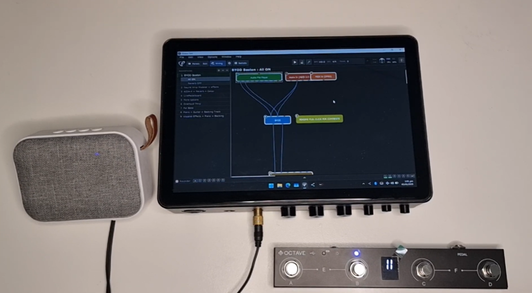 Touch screen support in Gig Performer
