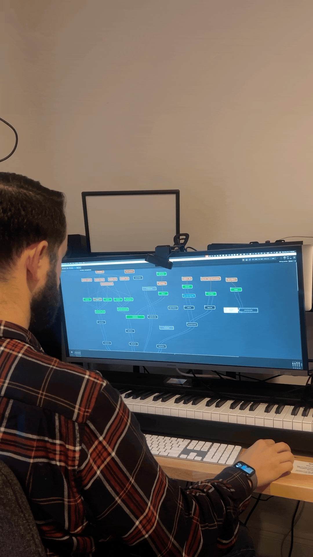 Keyboard setup using Gig Performer