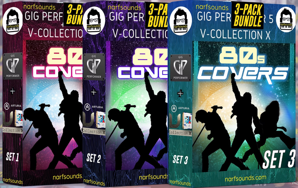 Narf sounds Gig Performer sound packs