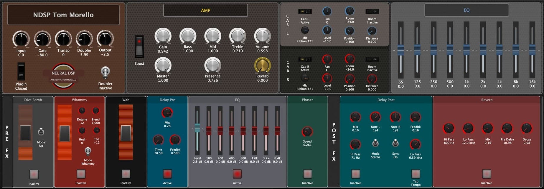 NeuralDSP Archetype Tom Morello