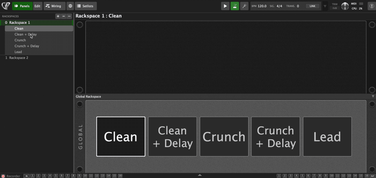 Big Variation name in the Global rackspace using GPScript